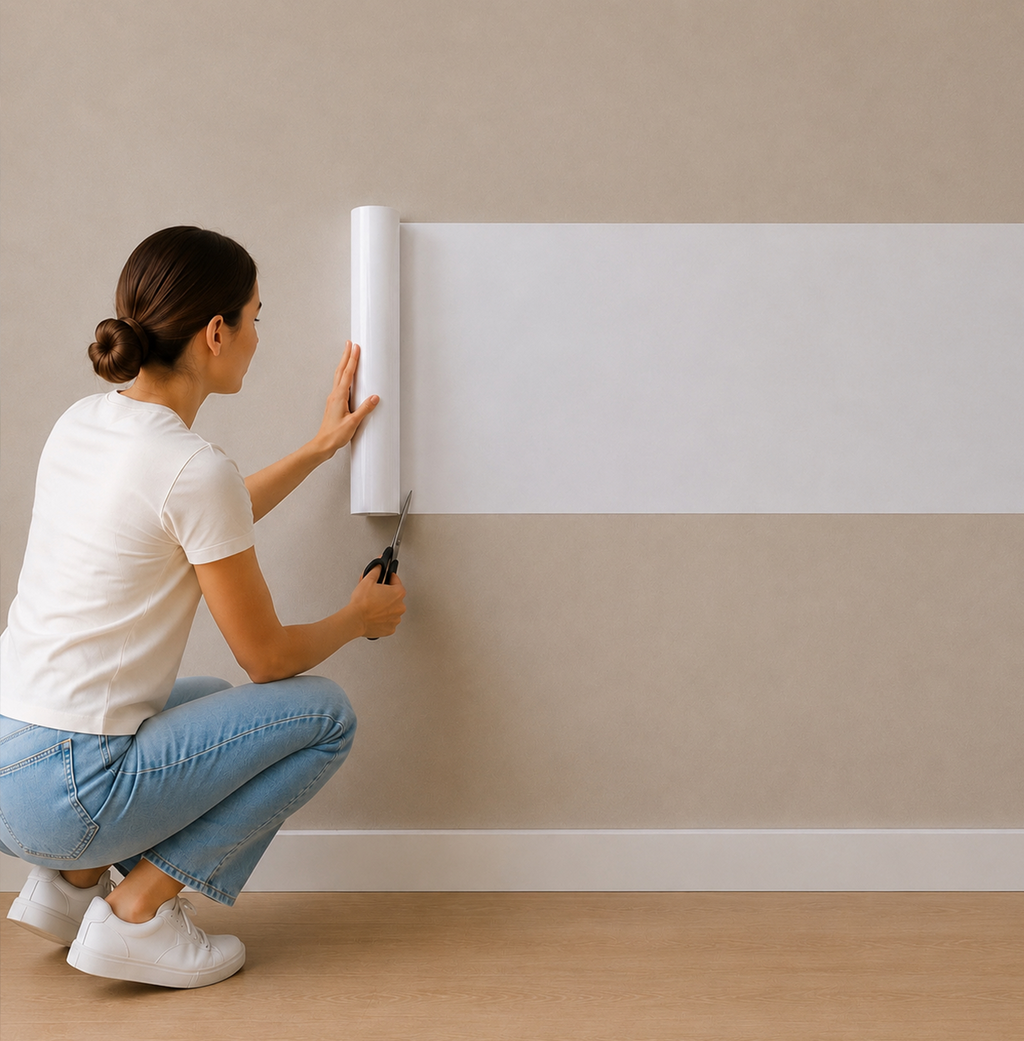 WallFlow™ Electrostatic Whiteboard Roll